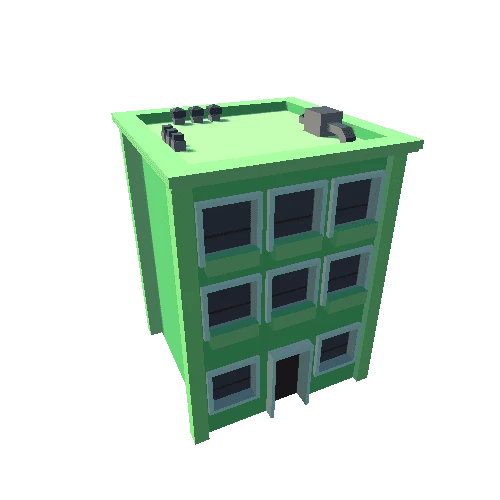 Small Building - Green 01